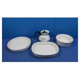 Vintage Cornflower Corningware Lot