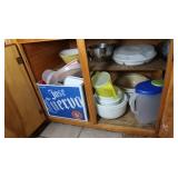 Plastic Storageware, Hamilton Beach Milk Glass