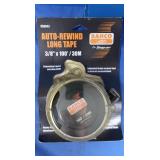 BAHCO Auto Rewind Long Tape 3/8"x100