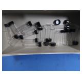 Lot of Glass Tube Bottles