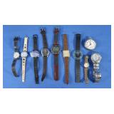 Various Assorted Watches-Fossil, Timberland,