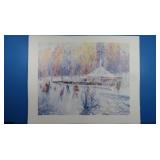 "First Snow" Joseph Dawley AP/350 Signed 28x35