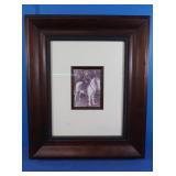 Vintage Photo of Girl on Pony-22x26 Framed