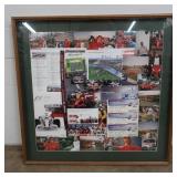 Framed Shadow Box Collection of 2008 Grand Prix