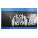 Wrapped Canvas-Digoil 42.5x18