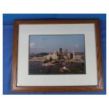 Photo of Pittsburgh, Signed & Framed 18.5x23
