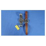 Victorinox Swiss Watch w/Leather Band, Invicta-New