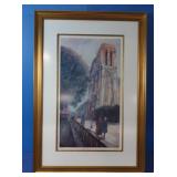 "Notre Dame" Dowley Signed 419/500-20x29