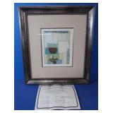 "Niche" Linda Lafantsee-Giclee on Paper, Framed