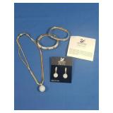 Swarovski Crystal Lot-Necklace/Earrings,Bracelets