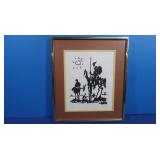Don Quixote, Pablo Picasso-Framed 12x14