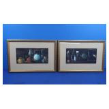 2 Castonguay Signed Paintings-A Toast to Freedom,