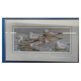 "Resting" E Hahn Watercolor-313/850, Siged AWS