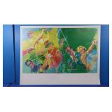 Le Roy Neiman Gold Print 34x25