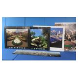 Aerial of Pitt Stadium & Pitt Stadium 20x24,