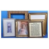 3 Framed Mary Prints-(2) 11x14 & (1) 8x10, Mother