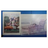 "Hideaway" by Peter Wong, Signed 1990 Litho