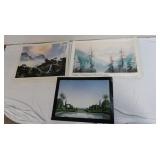 "Vista Point" Virgil Thrasher Prints 24x3, Garden