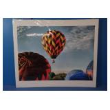 Mounted Photograph Hot Air Balloons 24x20