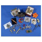 Costume Jewelry-Pins