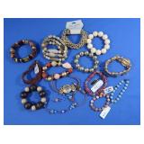 Costume Jewelry Lot-Bracelets