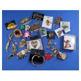 Costume Jewelry-Pins