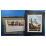 Oil on Canvas Signed 9x12 Signed Cromy, Van Gogh