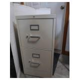 Metal 2-drawer Filing Cabinet 29.5hx15wx26.5"d
