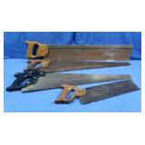 4 Hand Saws