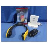 Sony Sports FM Radio Headphones, Vintage Flip