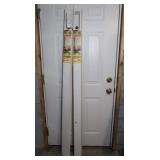 2 NIB Adjustable Drapery Rods 66-120"