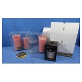 3 New Luminara Flameless Candles&Simplux 3.5x5