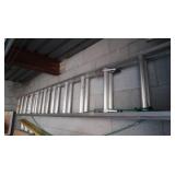 Aluminum Extension Ladder-approx 18 ft