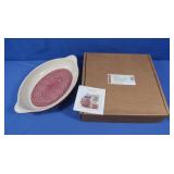 NIB Longaberger AM Craft Oval Baker