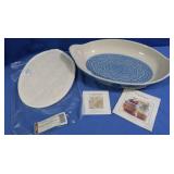 NIB Longaberger AM Craft Oval Baker