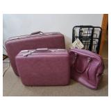 Vintage Tourister Purple Luggage