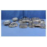 Metal Pillar Candleholders