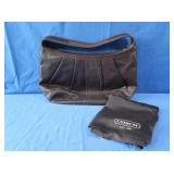 Coach NWT Pleated Brown Leather Hobo Bag