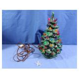 Vintage Ceramic Lighted Tree, Holland Mold w/Base
