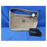 Coach NWT Soft Leather Hobo Bag, Camel Color