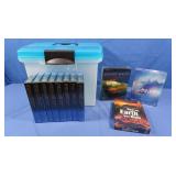 8 Sealed Maxell Premium VHS Tapes&Planet Earth