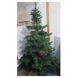 6ft Christmas Trees-lit w/Fairy Lights