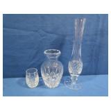 Waterford Crystal-Vases & glass