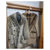 Like New Dennis Basso Suede Look Coat-M, Anna