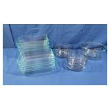 Pyrex Round 1-1.75 qt, 2-1 qt, 3-2 cup, 4-8x6,