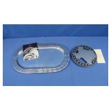 Wilton Armatel Serving Tray 19x11" & Texas Hot