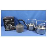 Calphalon 1.5 qt Kettle, 2 Quisinart Stainless