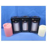 NIB Flameless Candles