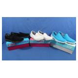 3 NIB Sktchers Go-walk Shoes Sz 8.5