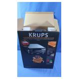NIB Krups 4 Slice Belgium Wafflemaker